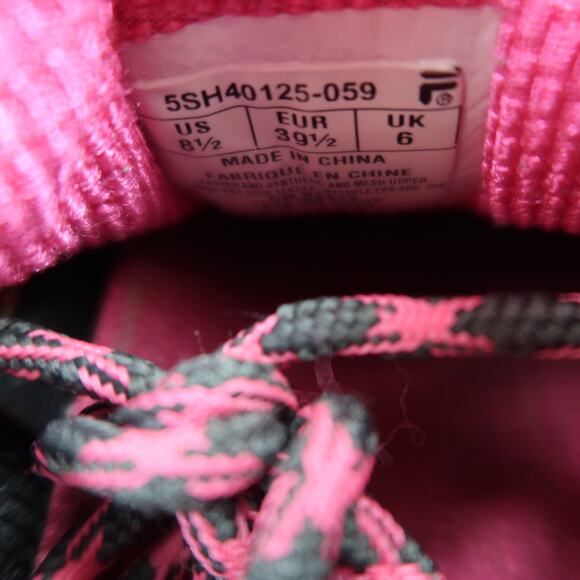 Fila Shoes Womens 8.5 Athletic Trainer Trail Running Active Sport Comfort Grey - Picture 11 of 11